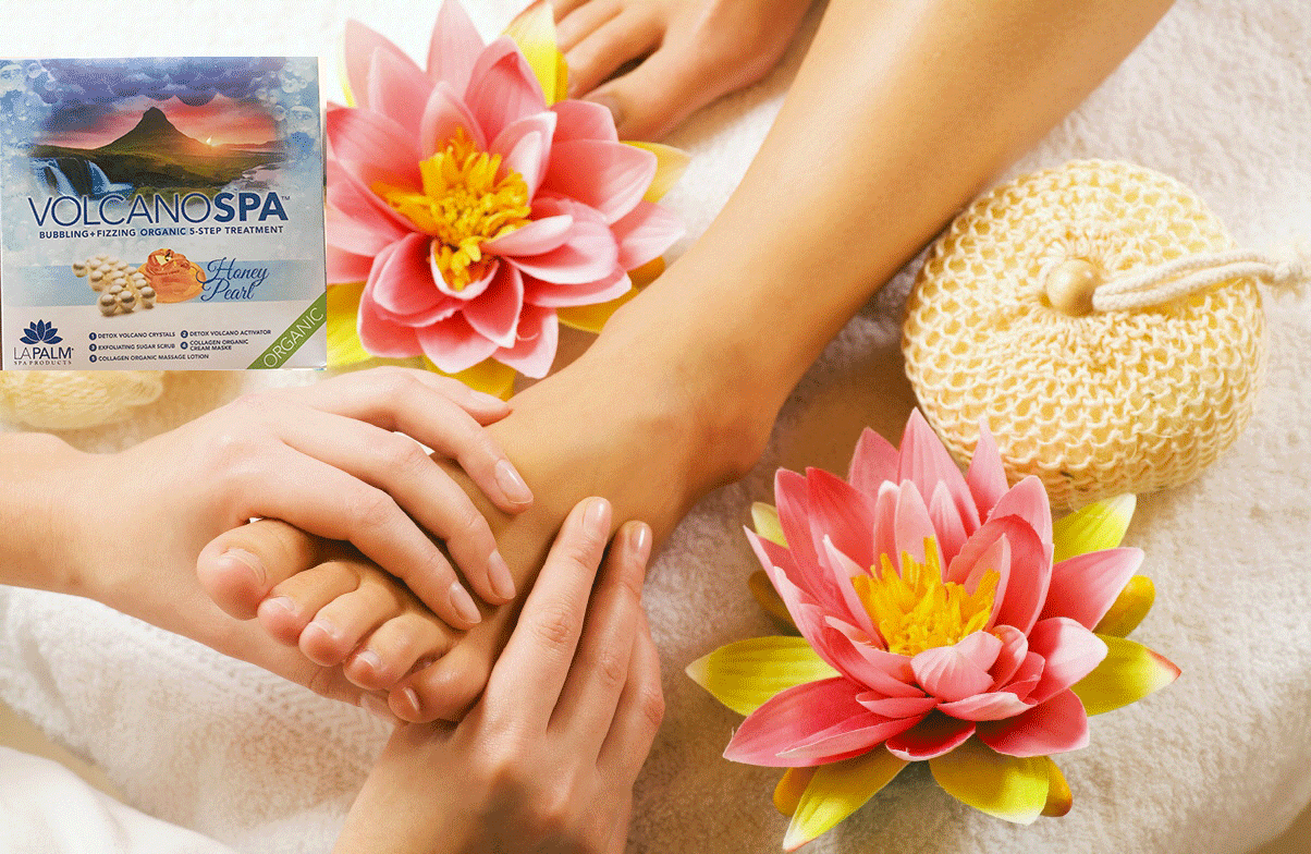 Pedicure service at AA Nails & Spa